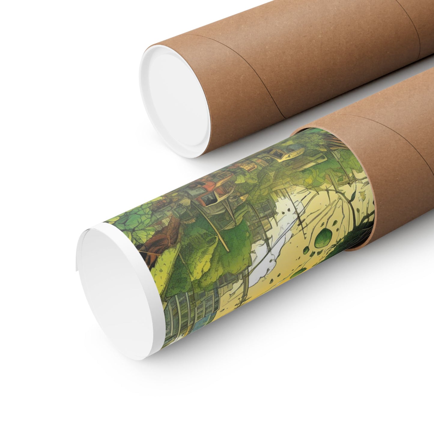 Cottage Road Landscape Nature Gift Art Poster