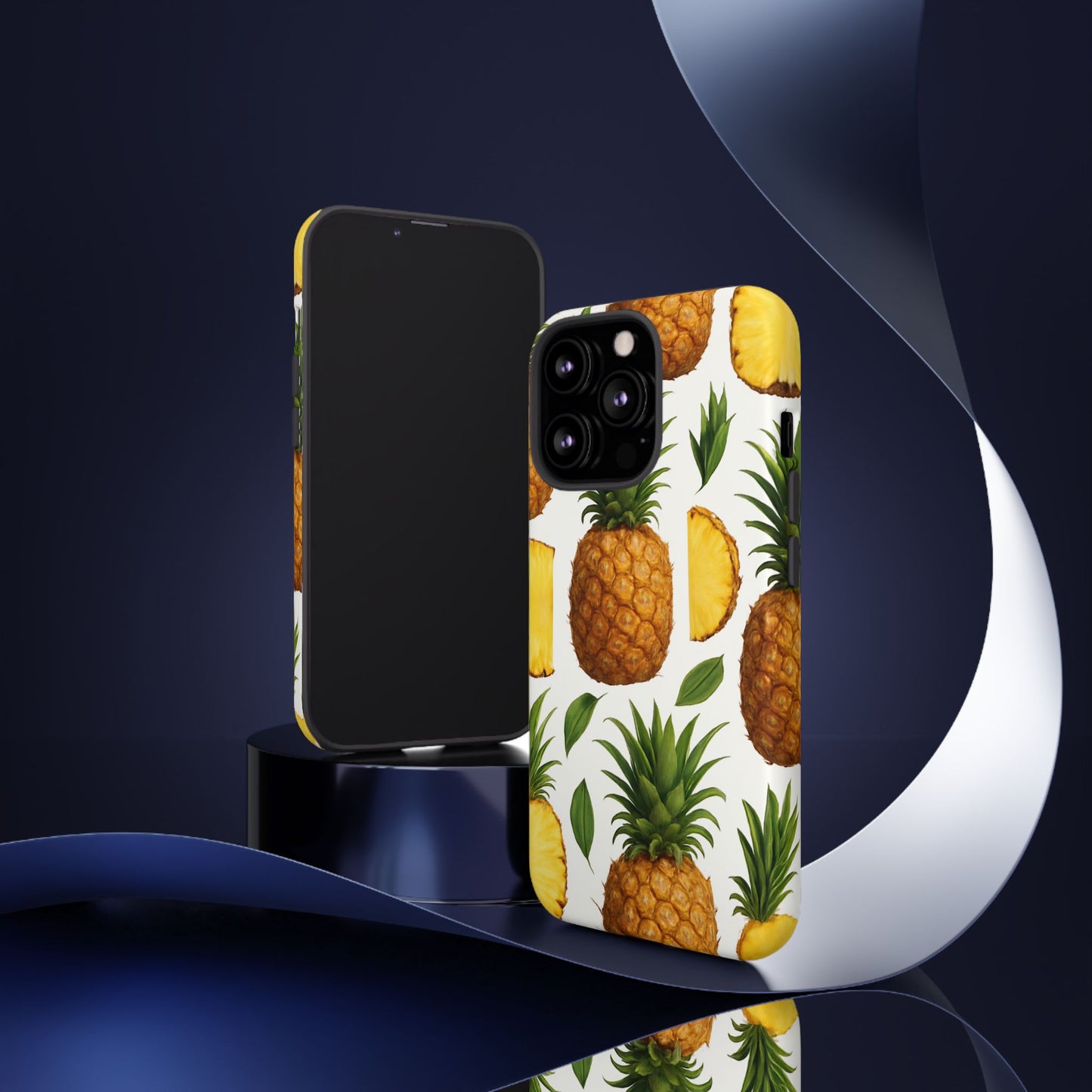 Pineapple Phone Case - Tough Cases, Tropical Phone Cover, Summer Vibe Accessories, Cute Pineapple Design, Fun Gift for Fruit Lovers