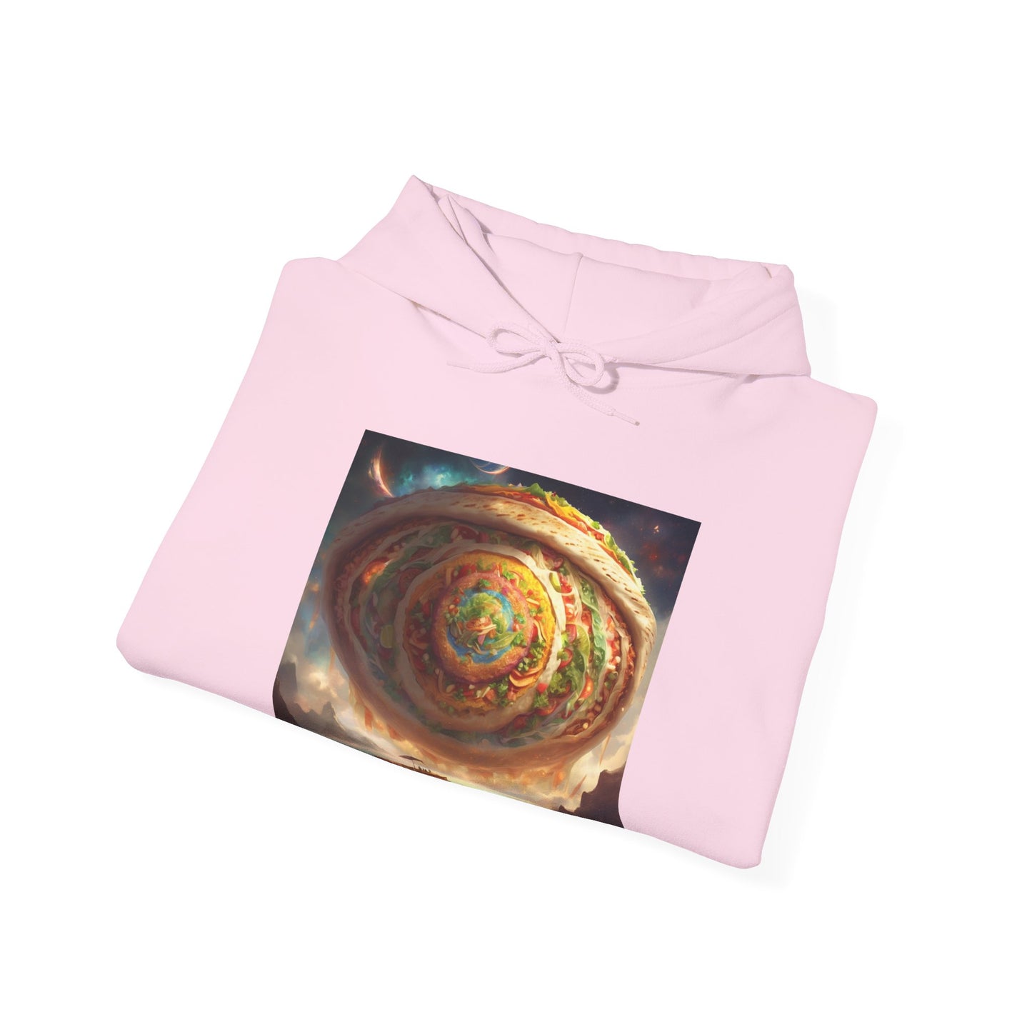 Cosmic Taco Portal Surreal Food Fantasy Art Hoodie