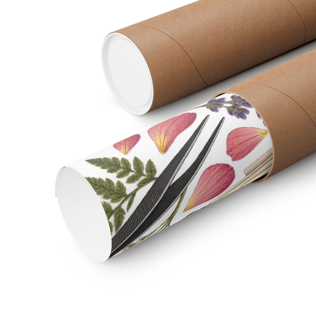 Botanical Flower Press Workshop Poster