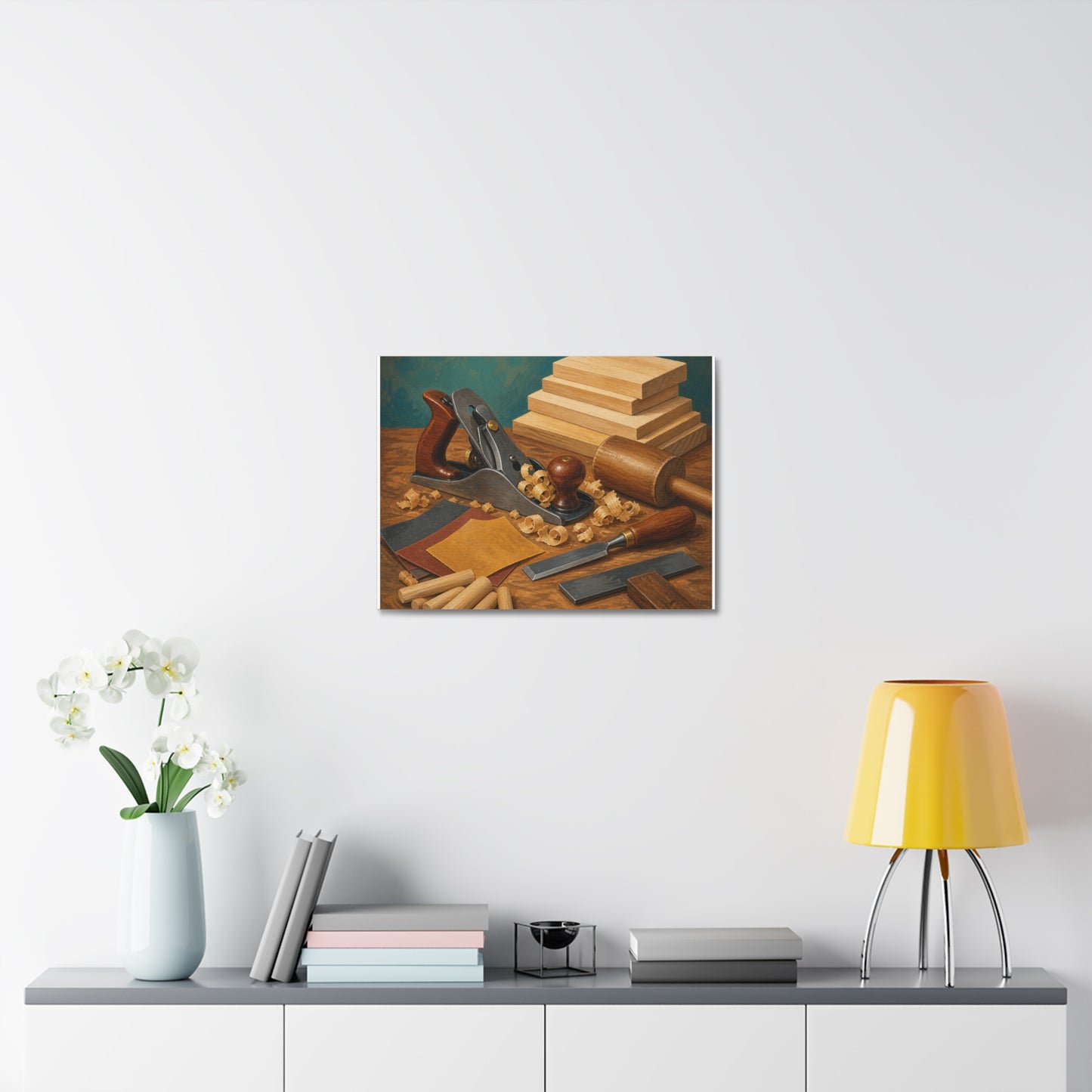 Classic Woodworking Tools Hobby Canvas Art