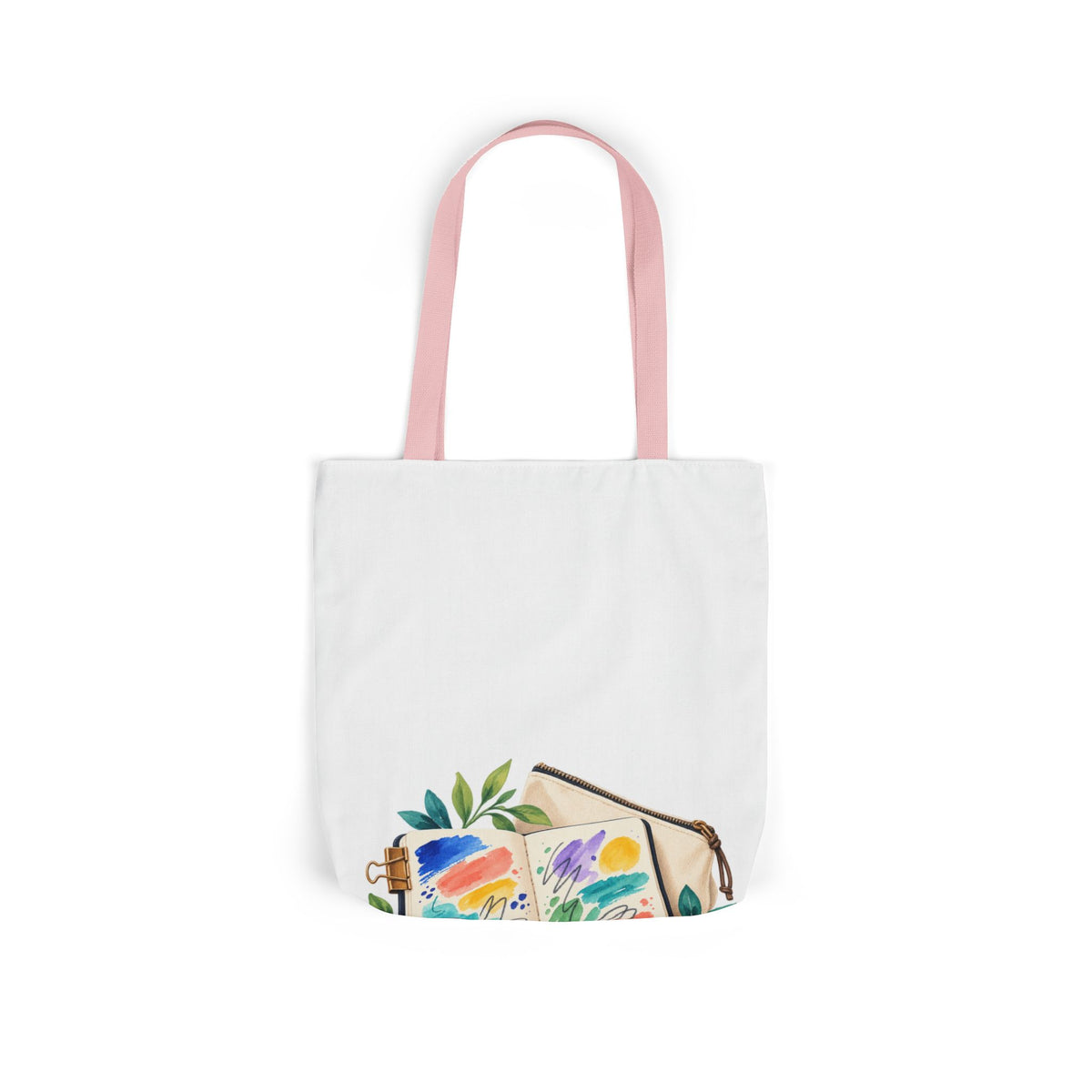 Colorful Urban Sketching Travel Kit Tote Bag