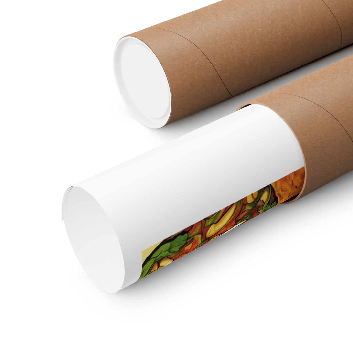 Taco Party Pattern Foodie Gift Art Poster