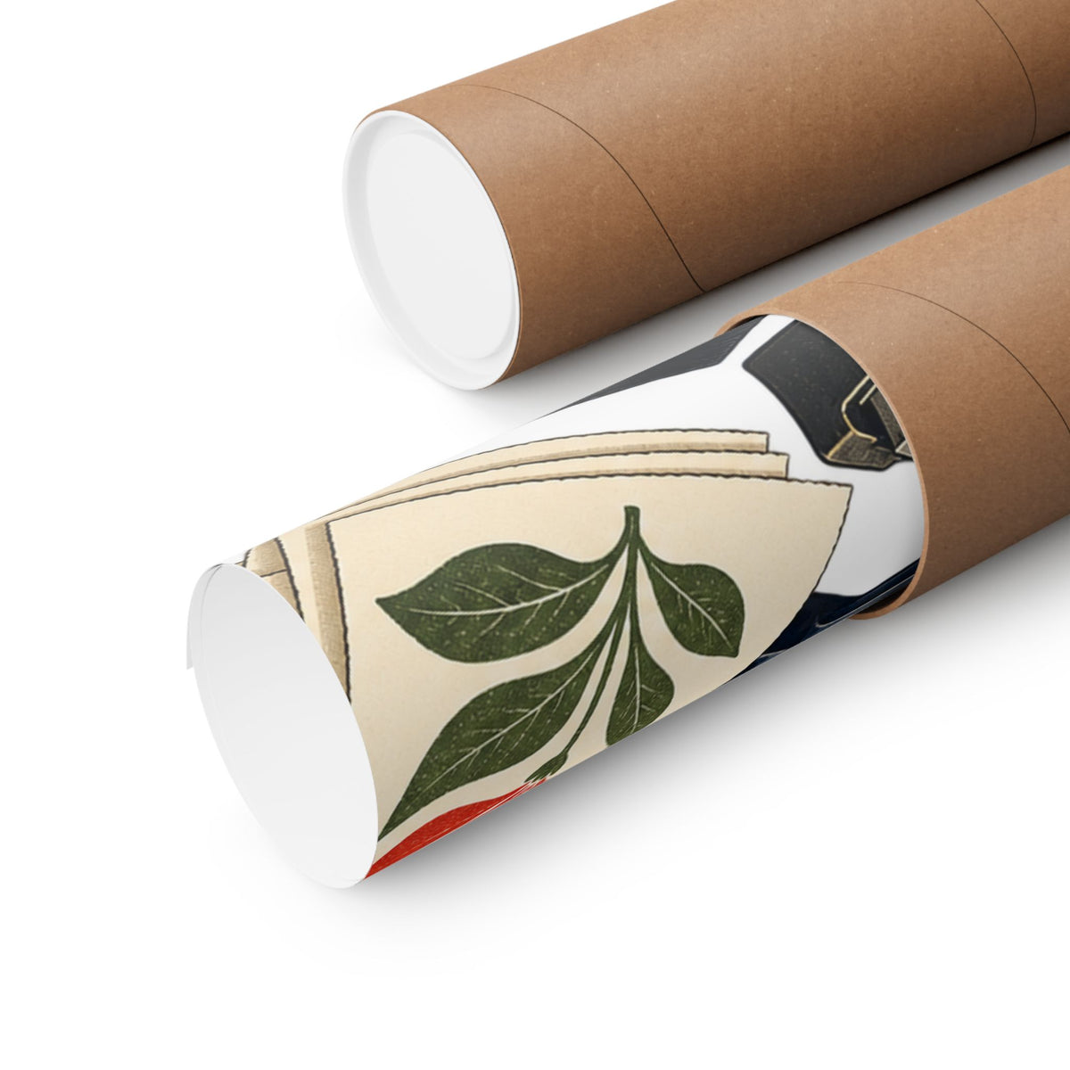 Botanical Letterpress Printshop Poster