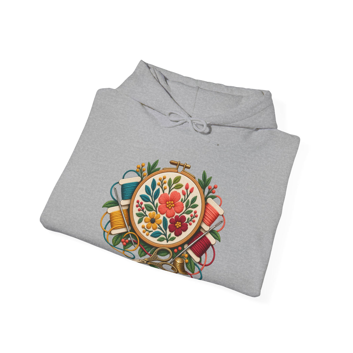 Botanical Embroidery Workshop Hoodie