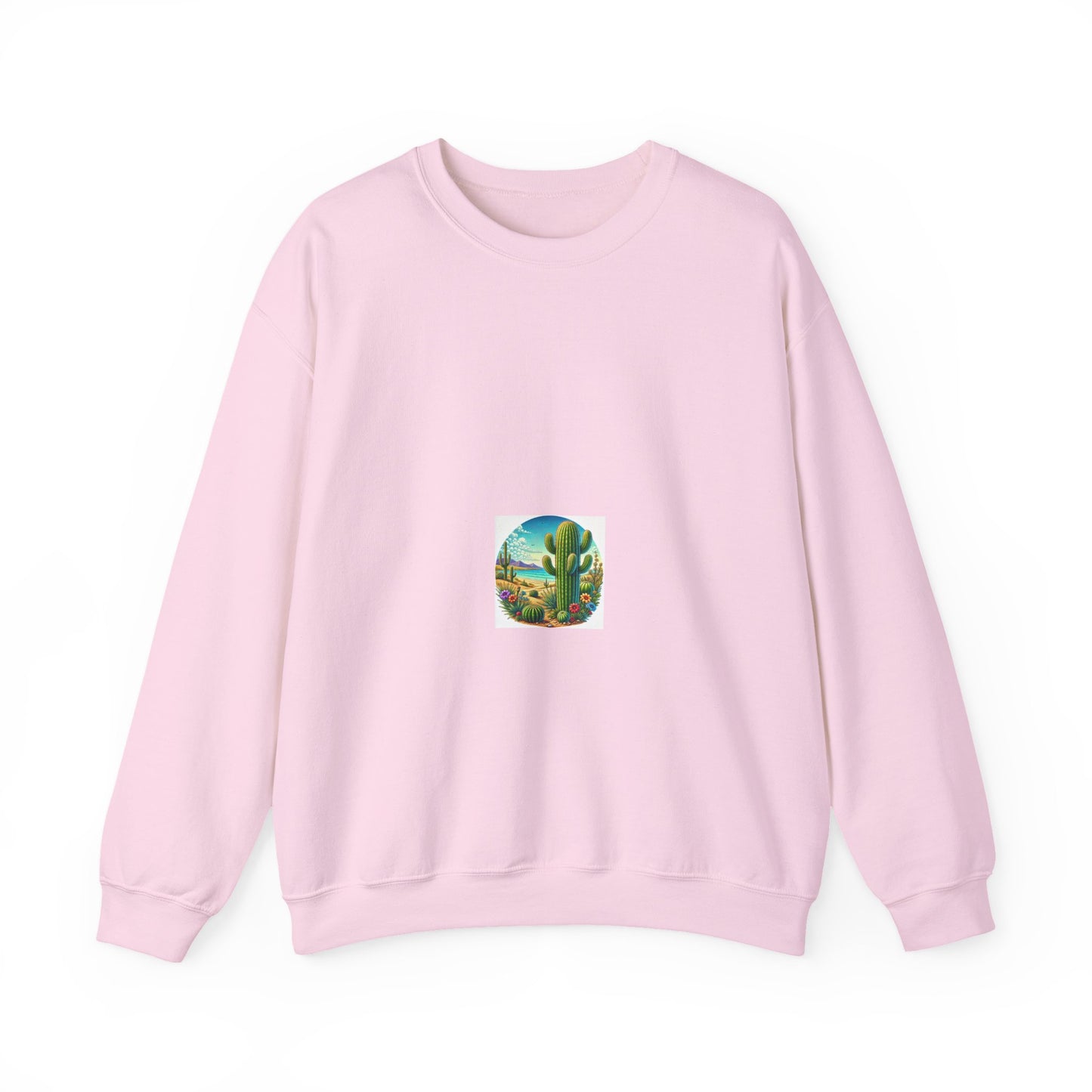 Desert Cactus Bloom Garden Crewneck Sweatshirt Plant Lover Gift