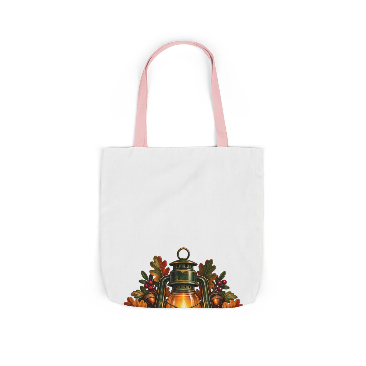 Autumn Oak Lantern and Acorns Tote Bag
