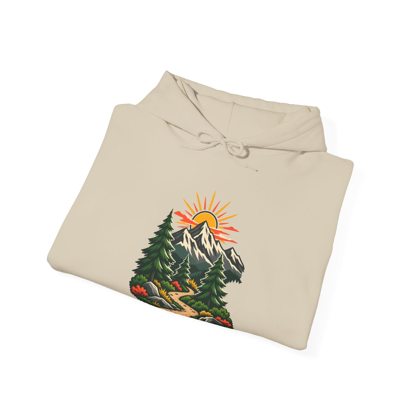 Sunrise Mountain Trail Outdoor Adventure Hoodie