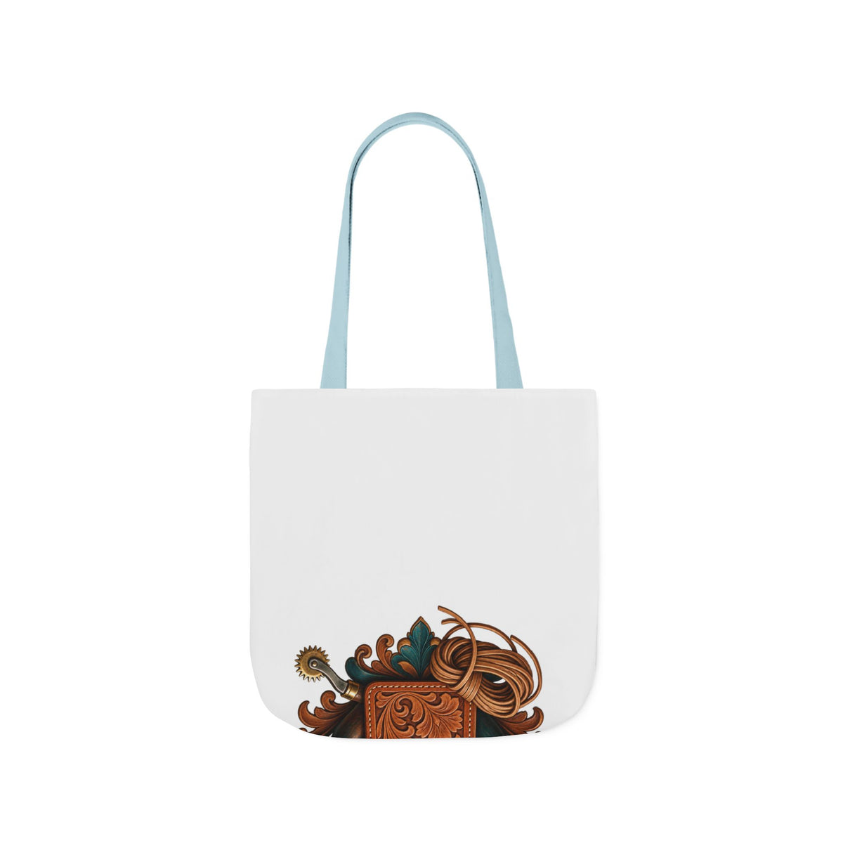 Traditional Leather Tooling Workshop Tote Bag