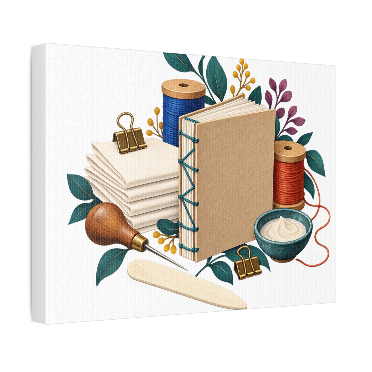 Hand Bookbinding Workshop Canvas