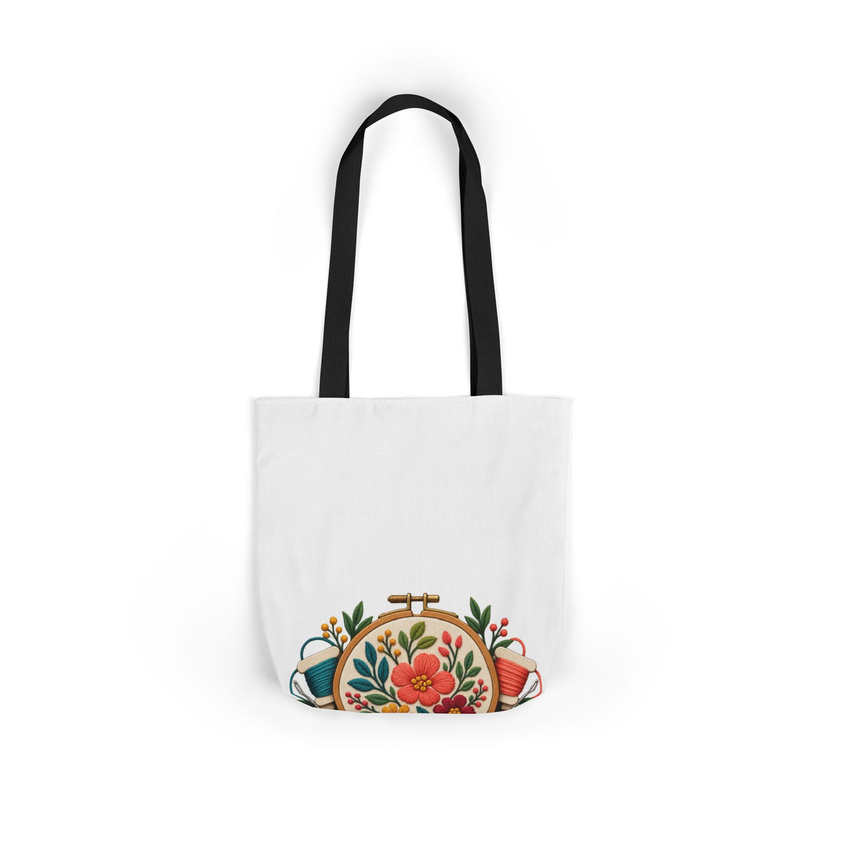 Botanical Embroidery Workshop Tote Bag