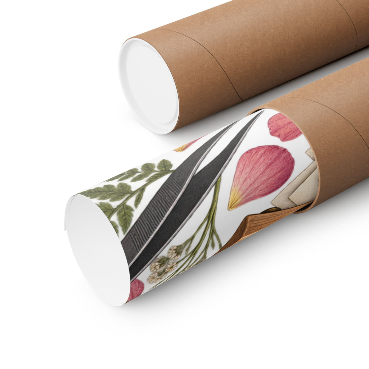 Botanical Flower Press Workshop Poster