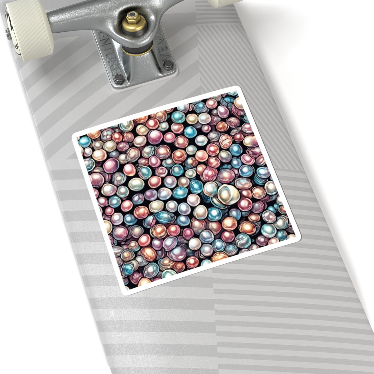 Pearl Bubble Pattern Abstract Gift Art Sticker