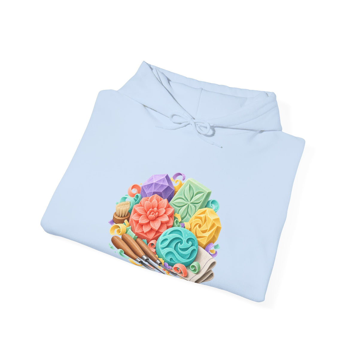 Colorful Soap Carving Workshop Hoodie