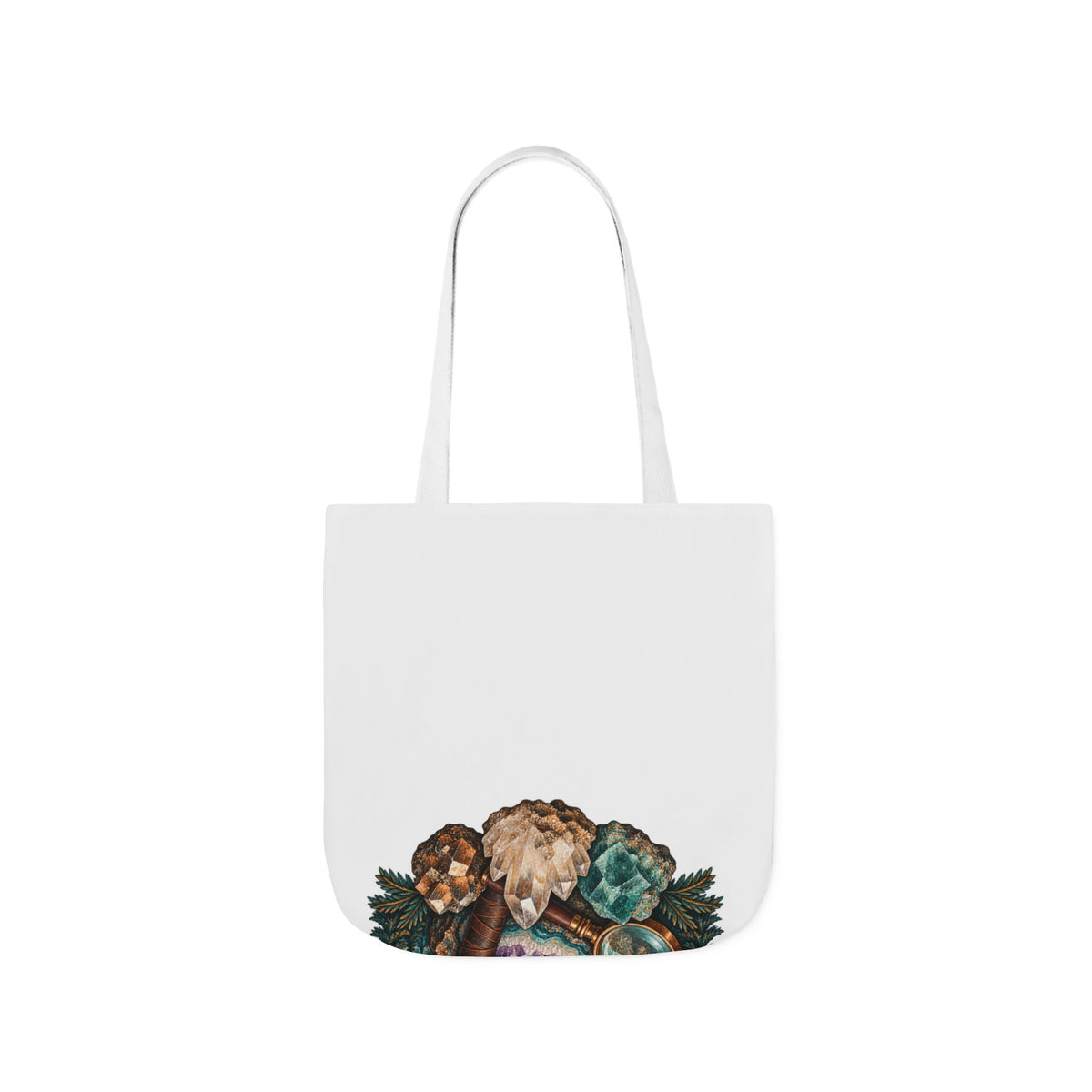 Vintage Geode and Rockhounding Field Kit Tote Bag