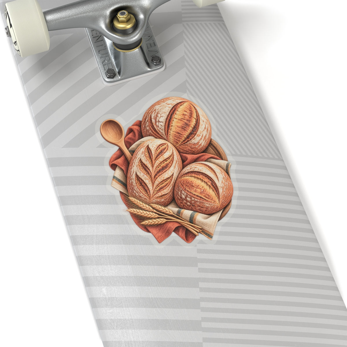 Artisan Bread Baking Emblem Sticker