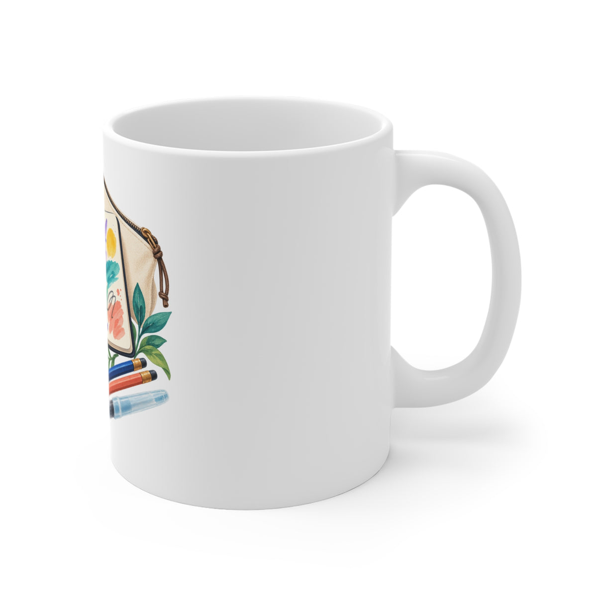 Colorful Urban Sketching Travel Kit Mug