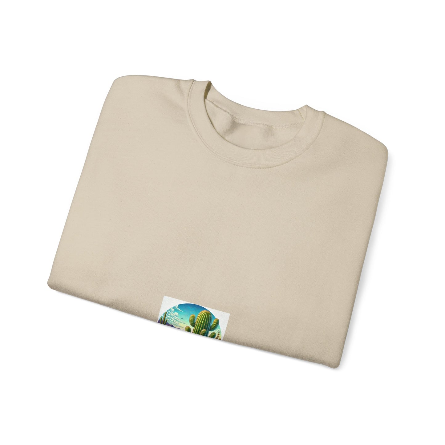 Desert Cactus Bloom Garden Crewneck Sweatshirt Plant Lover Gift