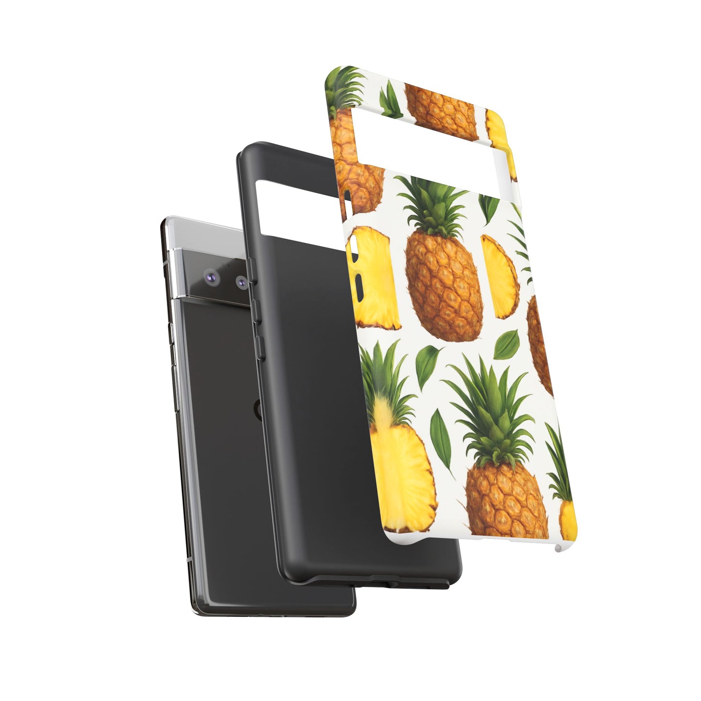 Pineapple Phone Case - Tough Cases, Tropical Phone Cover, Summer Vibe Accessories, Cute Pineapple Design, Fun Gift for Fruit Lovers