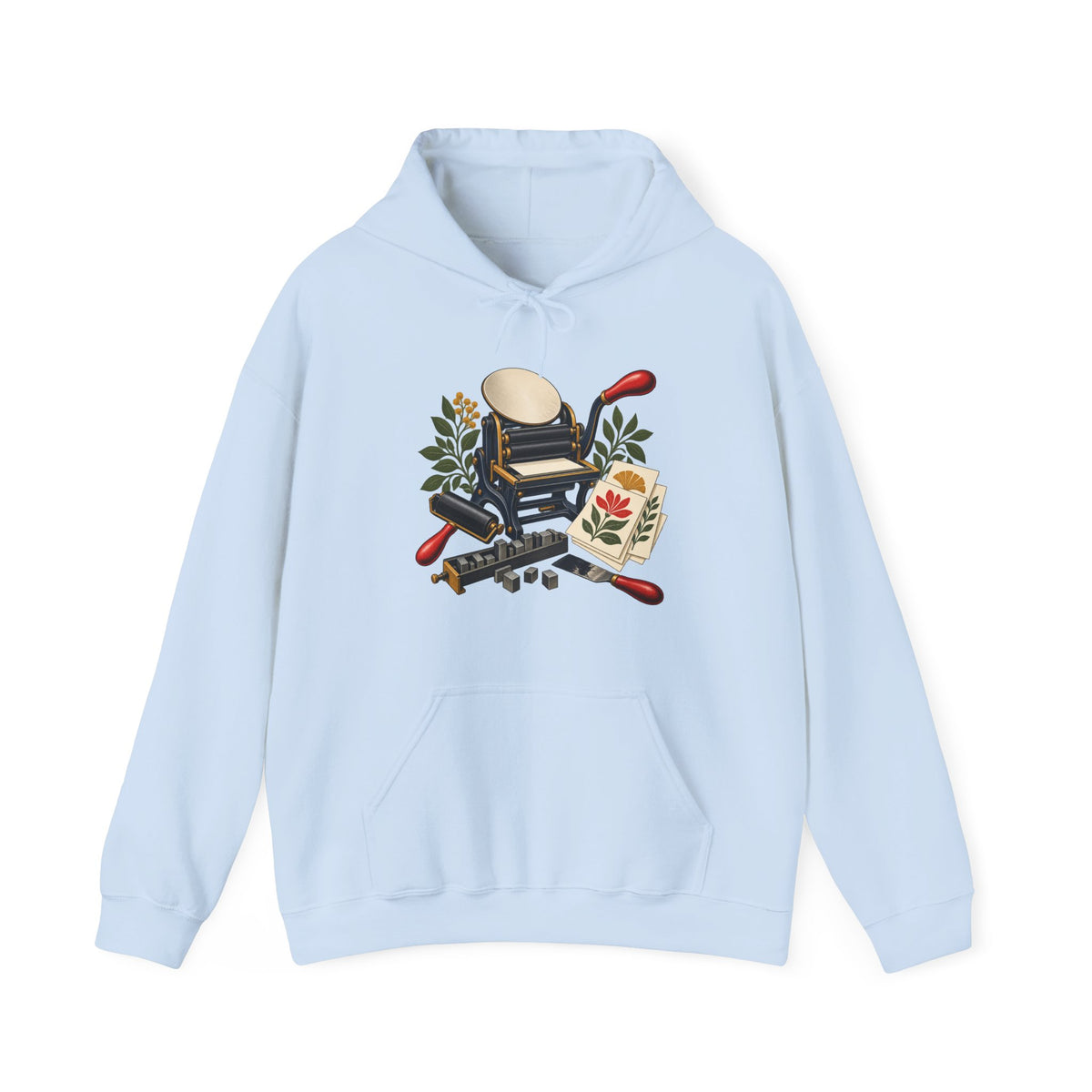 Botanical Letterpress Printshop Hoodie