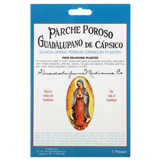 Guadalupano Capsicum Plaster