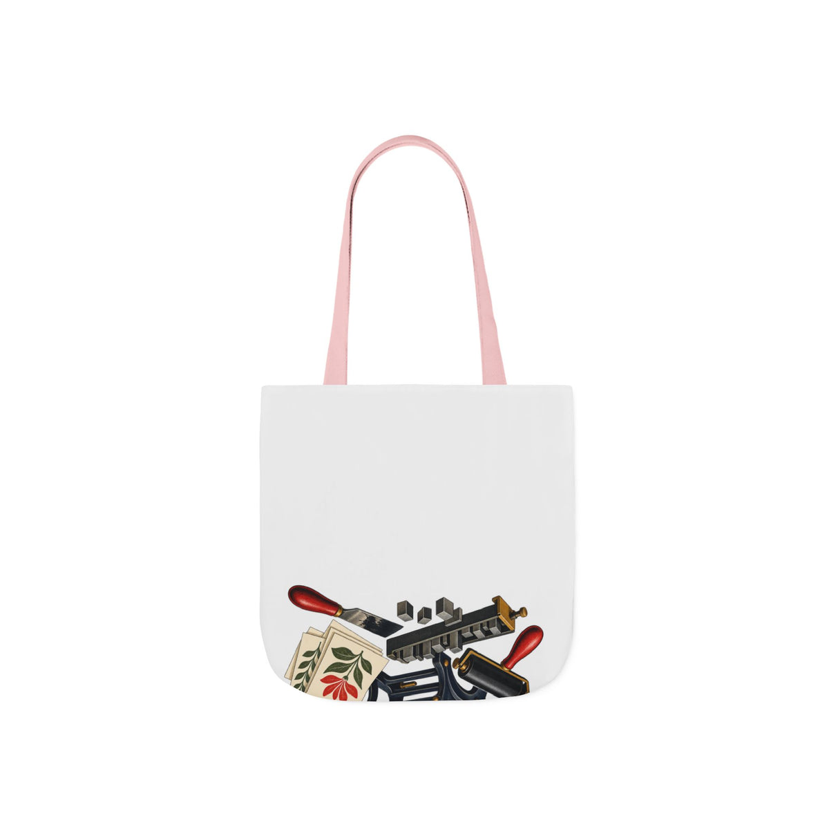 Botanical Letterpress Printshop Tote Bag