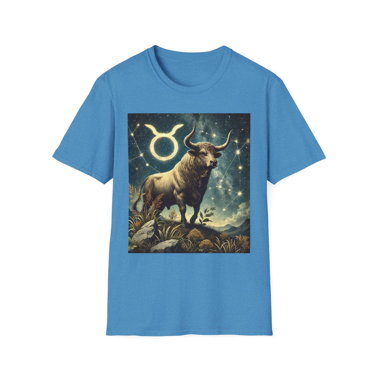 Taurus Bull Unisex T-Shirt, Zodiac Tee, Astrology Clothing, Bull Shirt, Horoscope Top