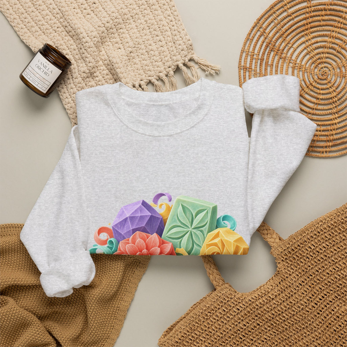 Colorful Soap Carving Workshop Sweatshirt
