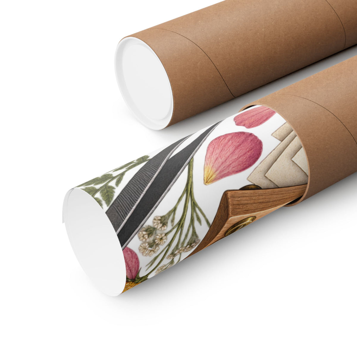 Botanical Flower Press Workshop Poster