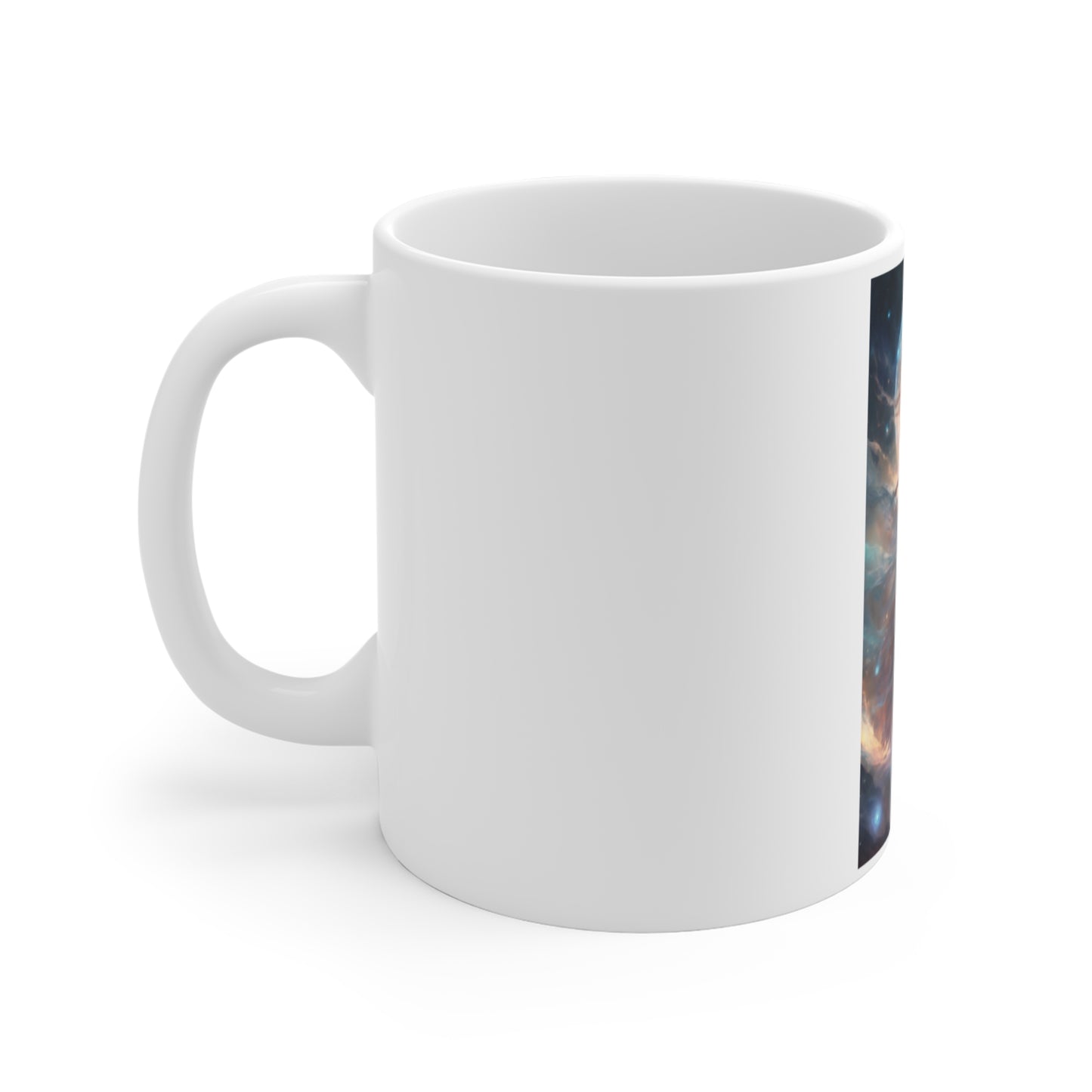 Moonlit Celestial Dancer Fantasy Portrait Coffee Mug