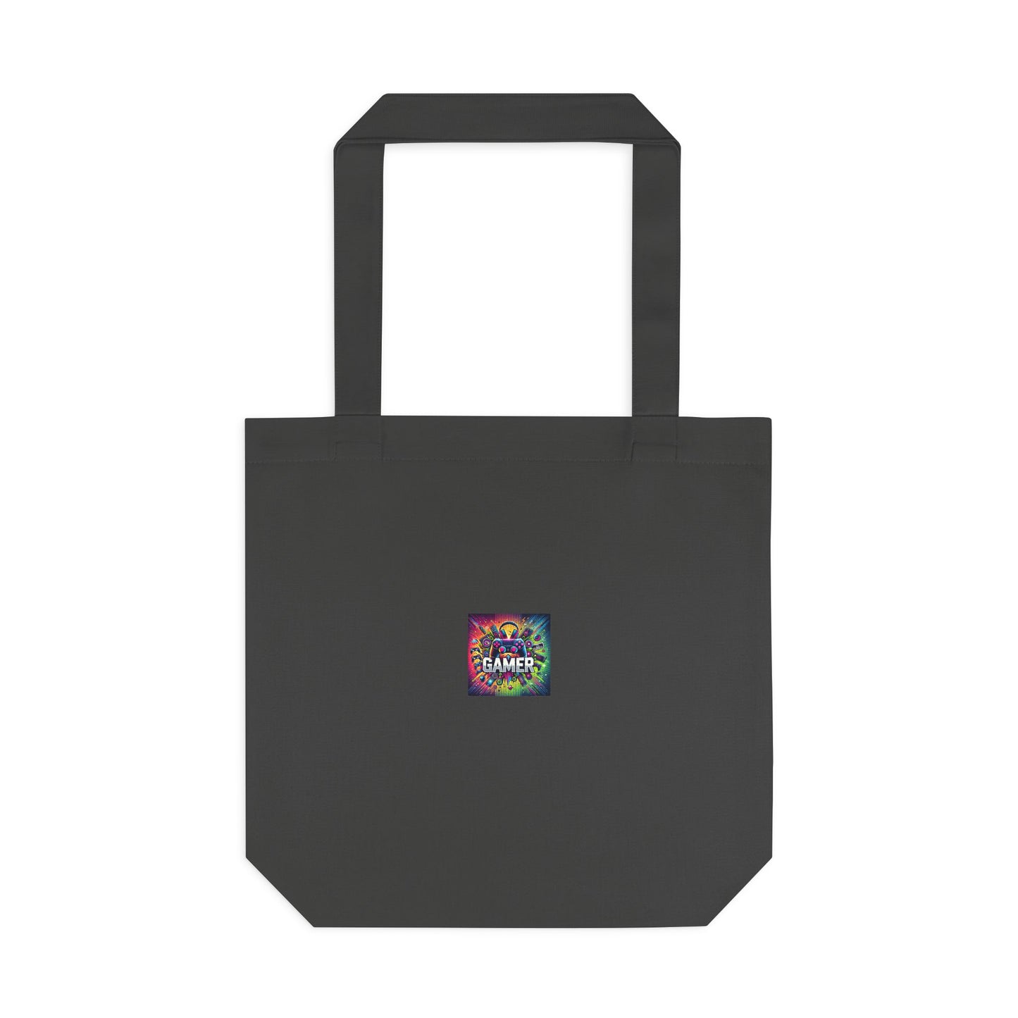 Neon Gamer Energy Retro Arcade Gaming Tote Bag Gift