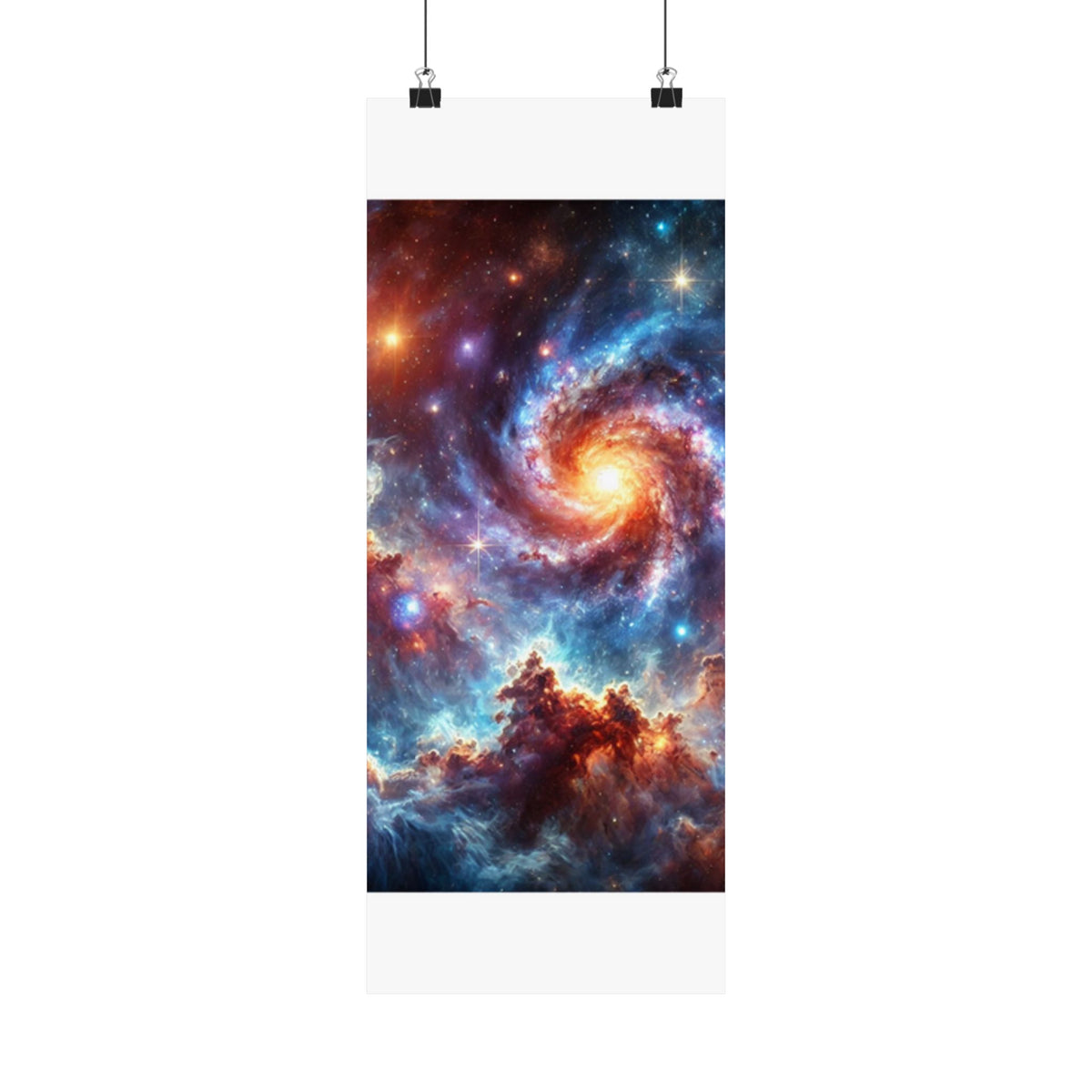 Galaxy Nebula Dreamscape Abstract Space Poster Wall Art Decor