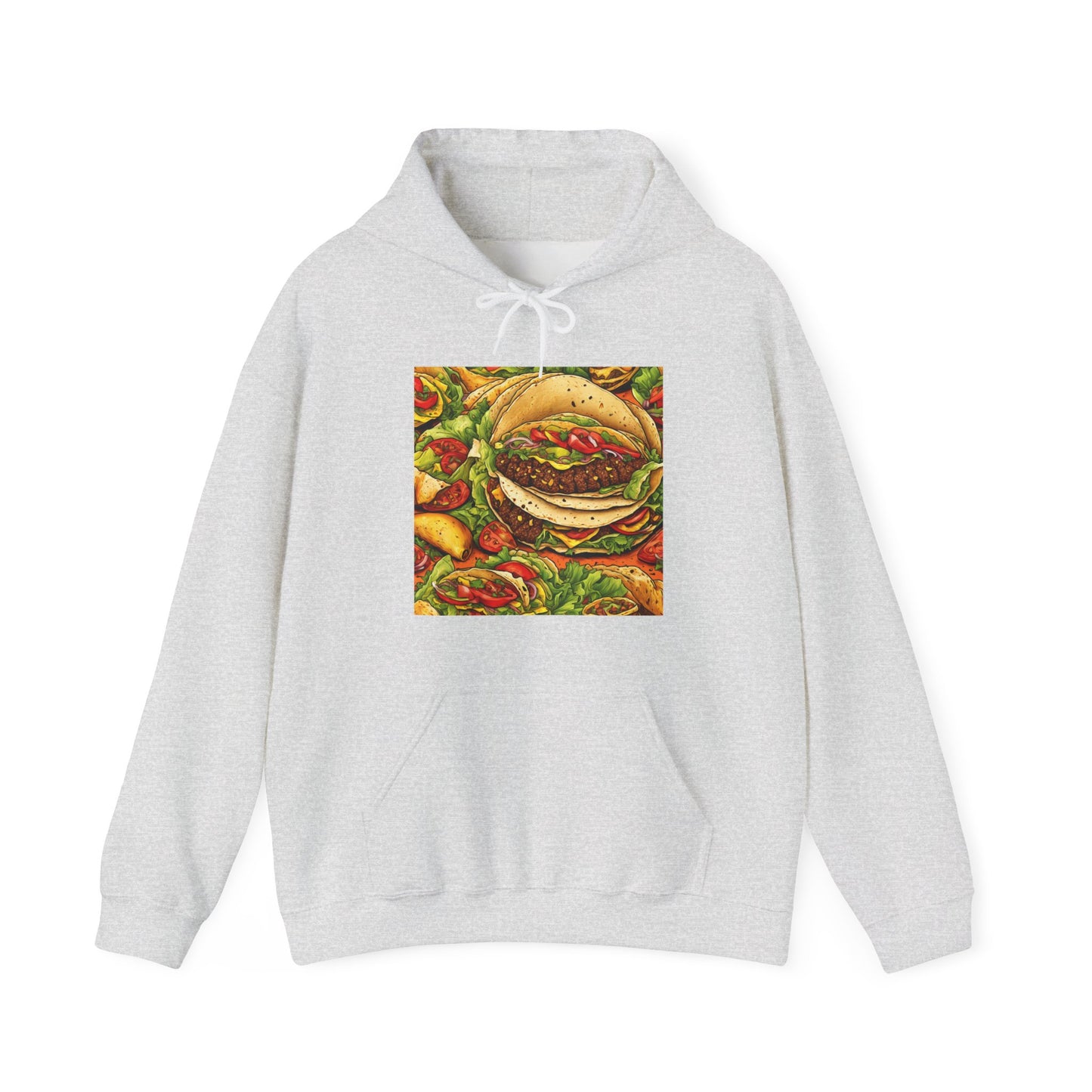 Stacked Taco Fiesta Foodie Gift Art Hoodie