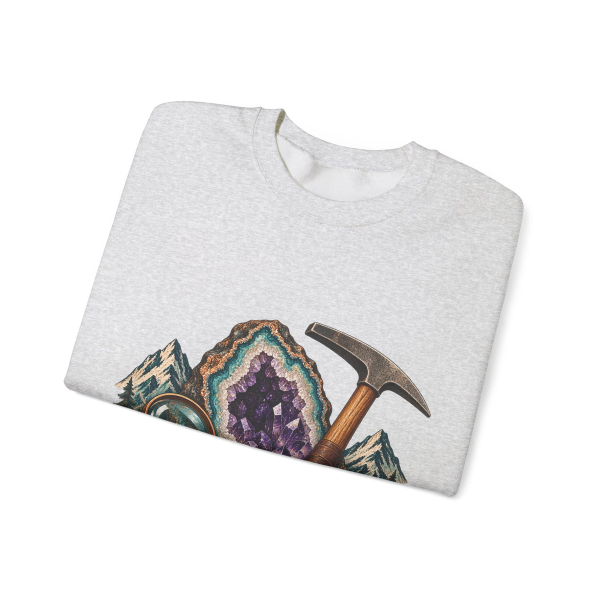 Vintage Geode and Rockhounding Field Kit Sweatshirt