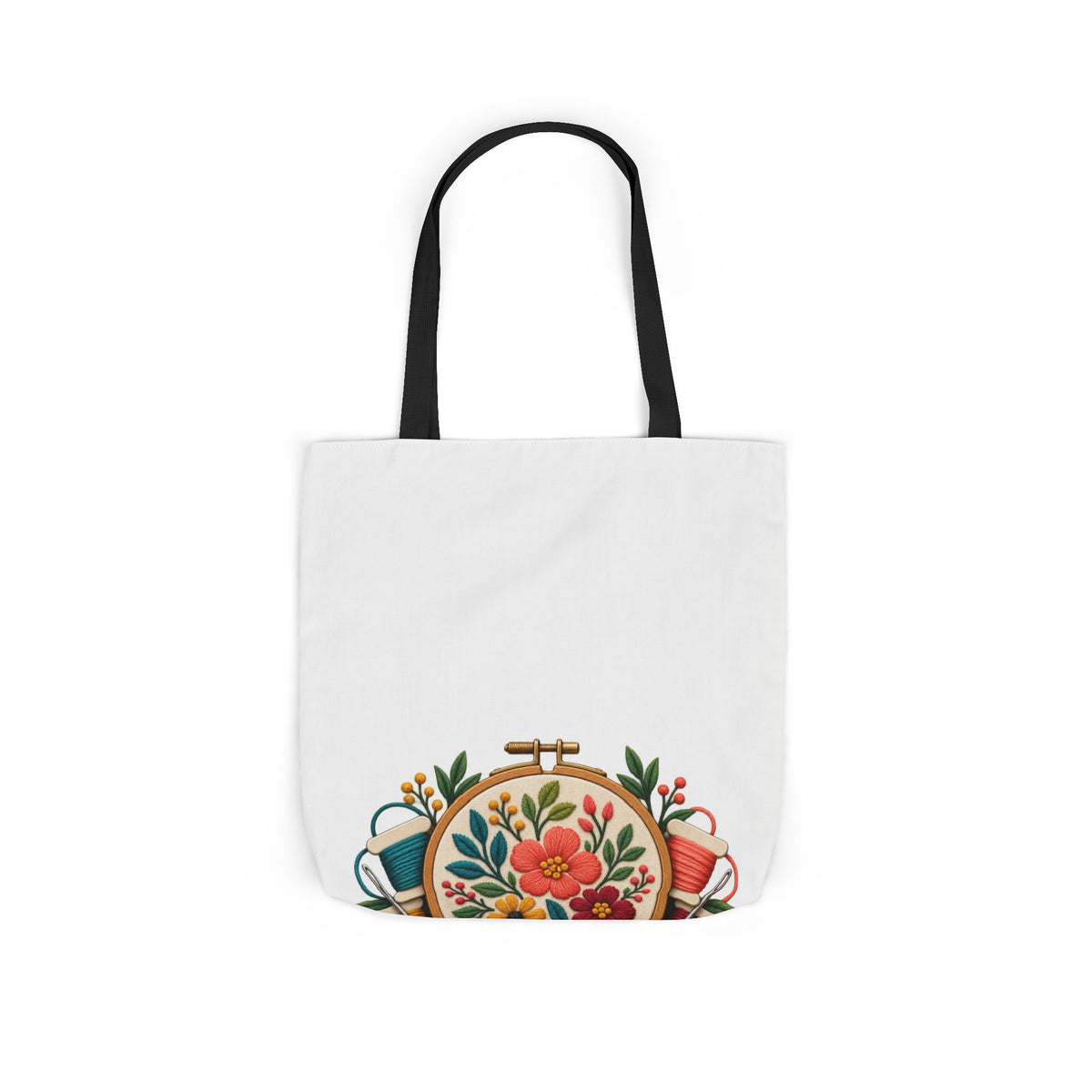 Botanical Embroidery Workshop Tote Bag