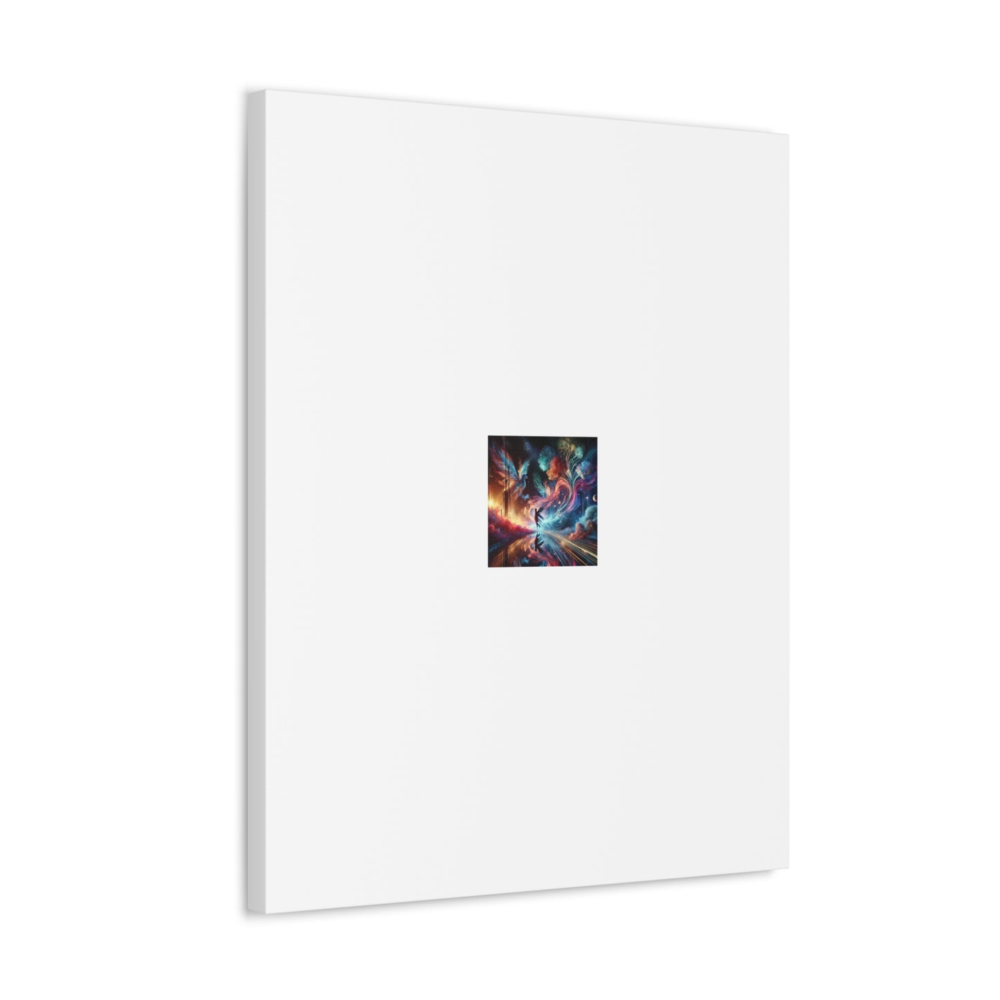 Cosmic Aurora Dancer Dreamscape Gallery Canvas Wall Art