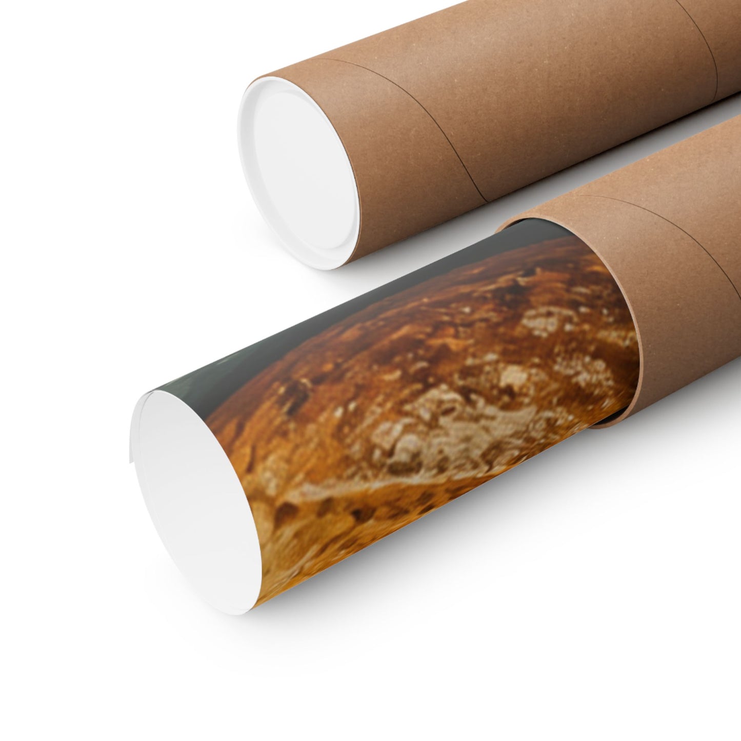 Artisan Bread Baking Still Life Poster
