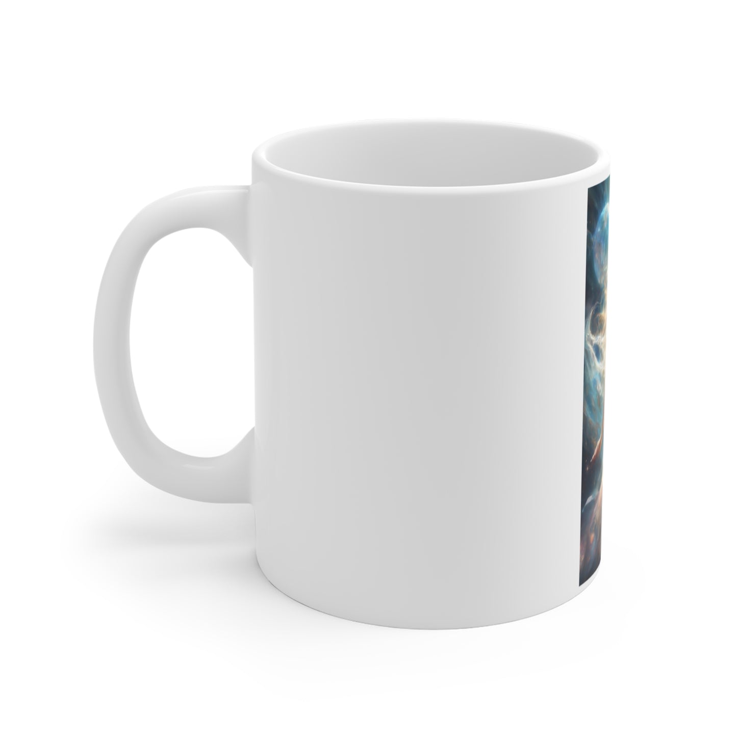 Moonlit Celestial Maiden Fantasy Portrait Coffee Mug
