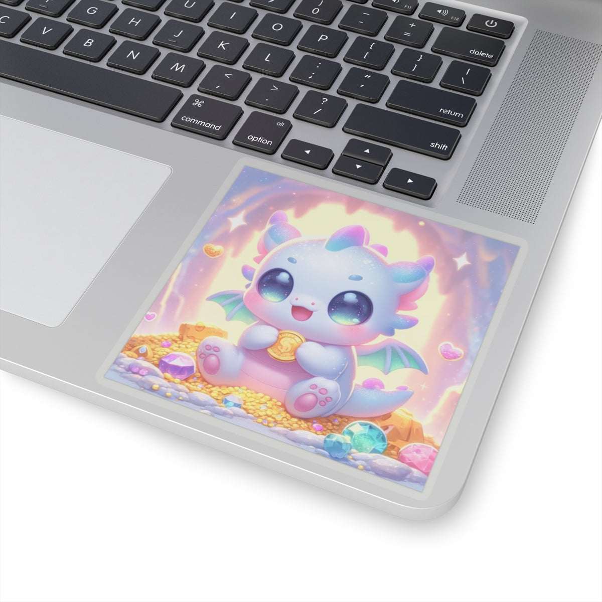 Pastel Treasure Dragon Kawaii Fantasy Sticker
