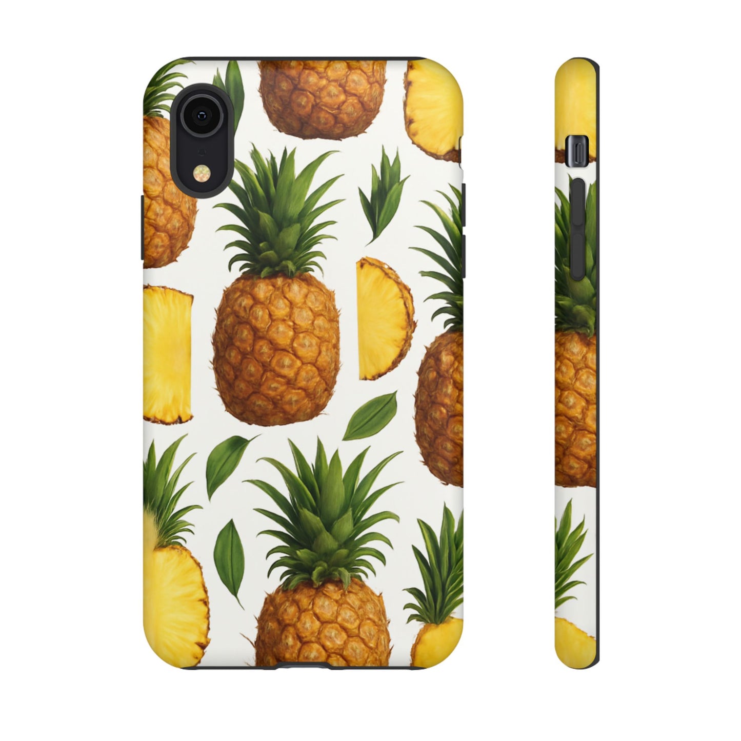 Pineapple Phone Case - Tough Cases, Tropical Phone Cover, Summer Vibe Accessories, Cute Pineapple Design, Fun Gift for Fruit Lovers