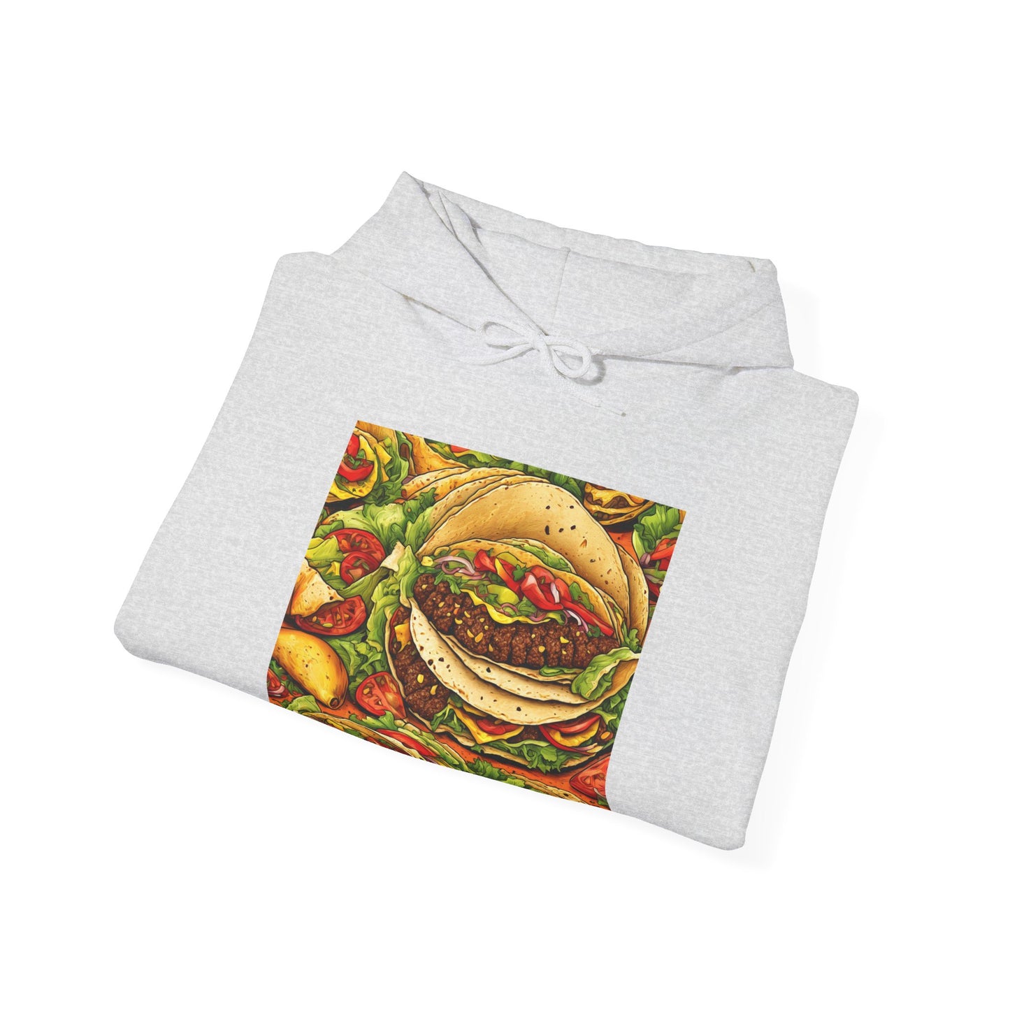 Stacked Taco Fiesta Foodie Gift Art Hoodie