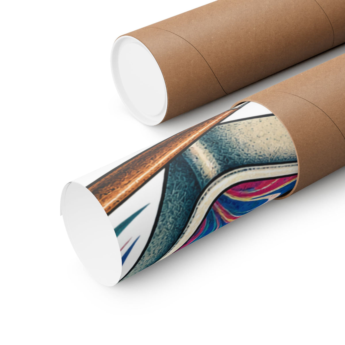 Colorful Paper Marbling Workshop Poster