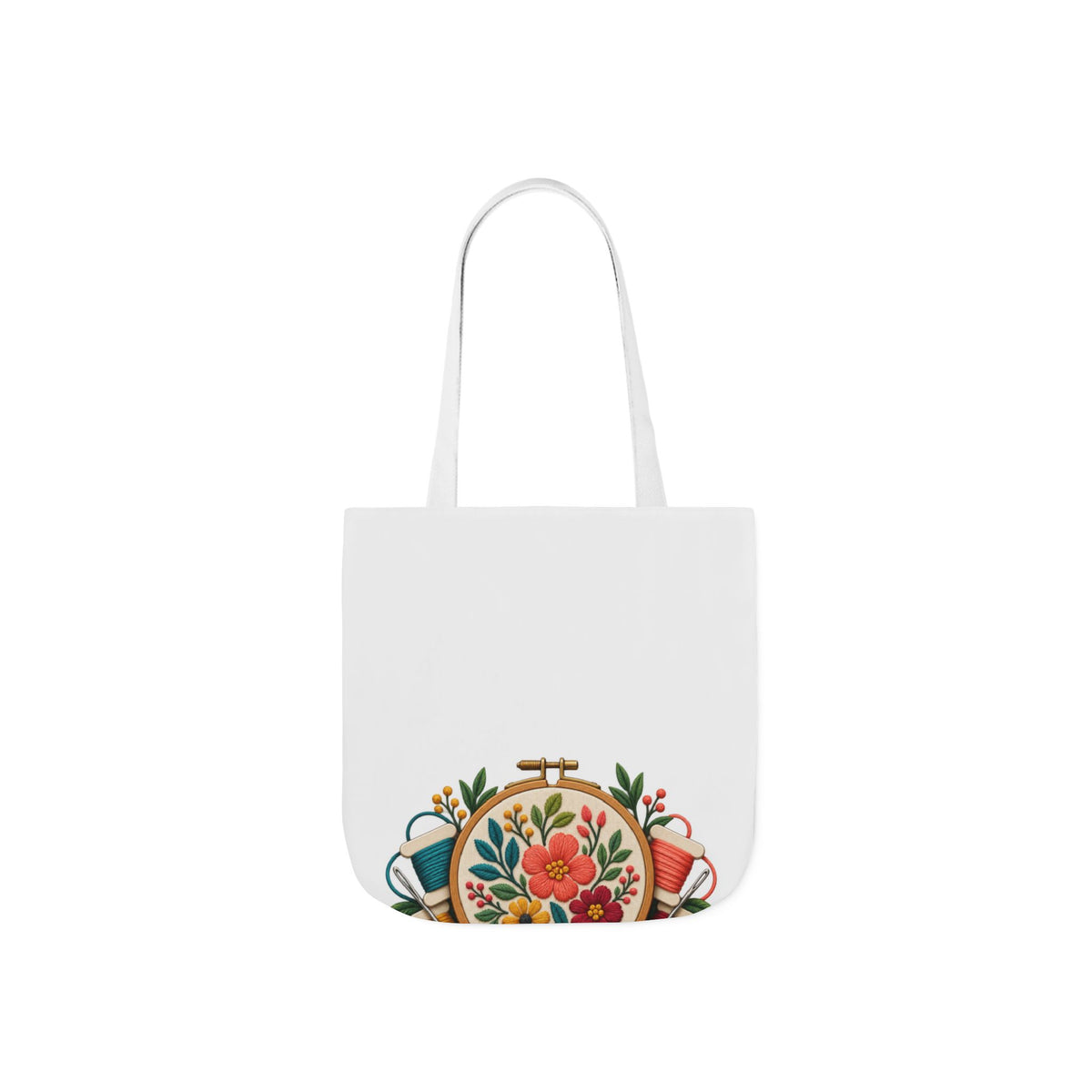Botanical Embroidery Workshop Tote Bag