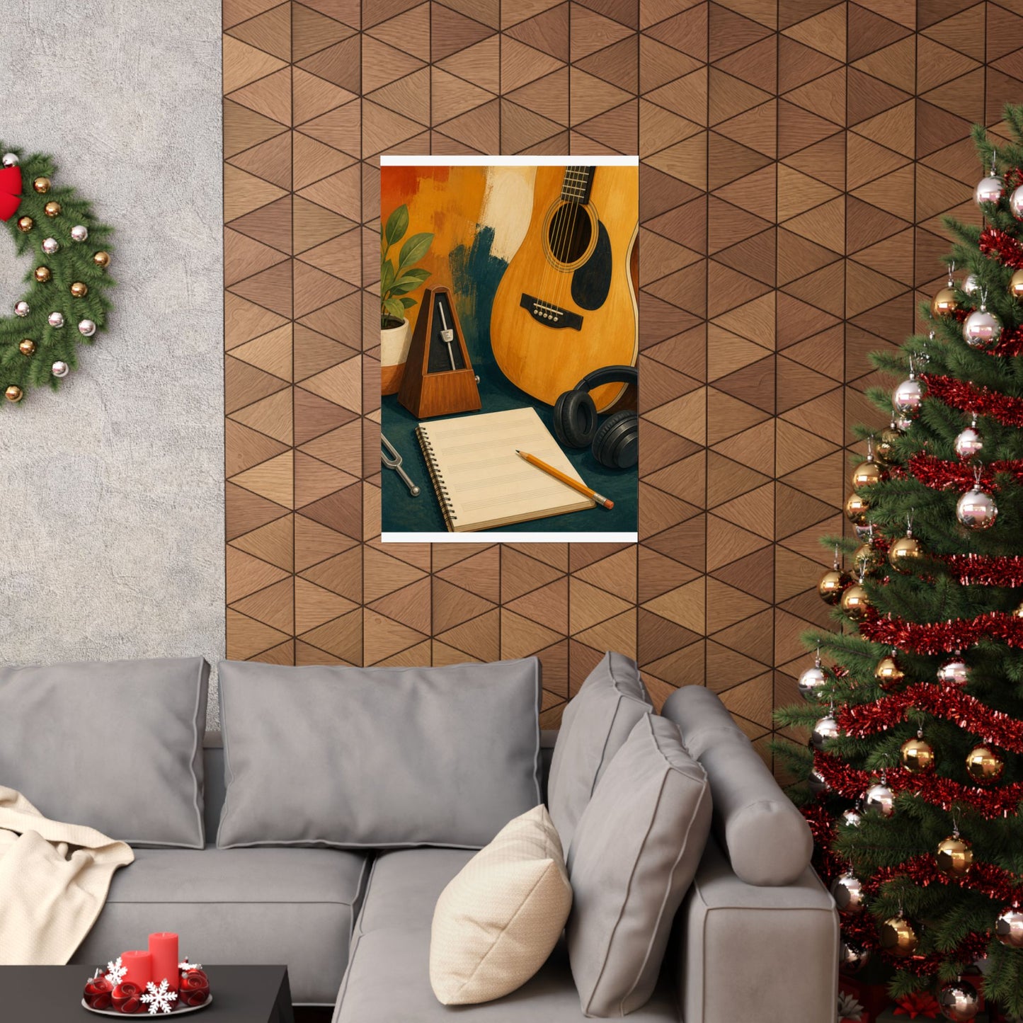 Warm Music Practice Hobby Poster