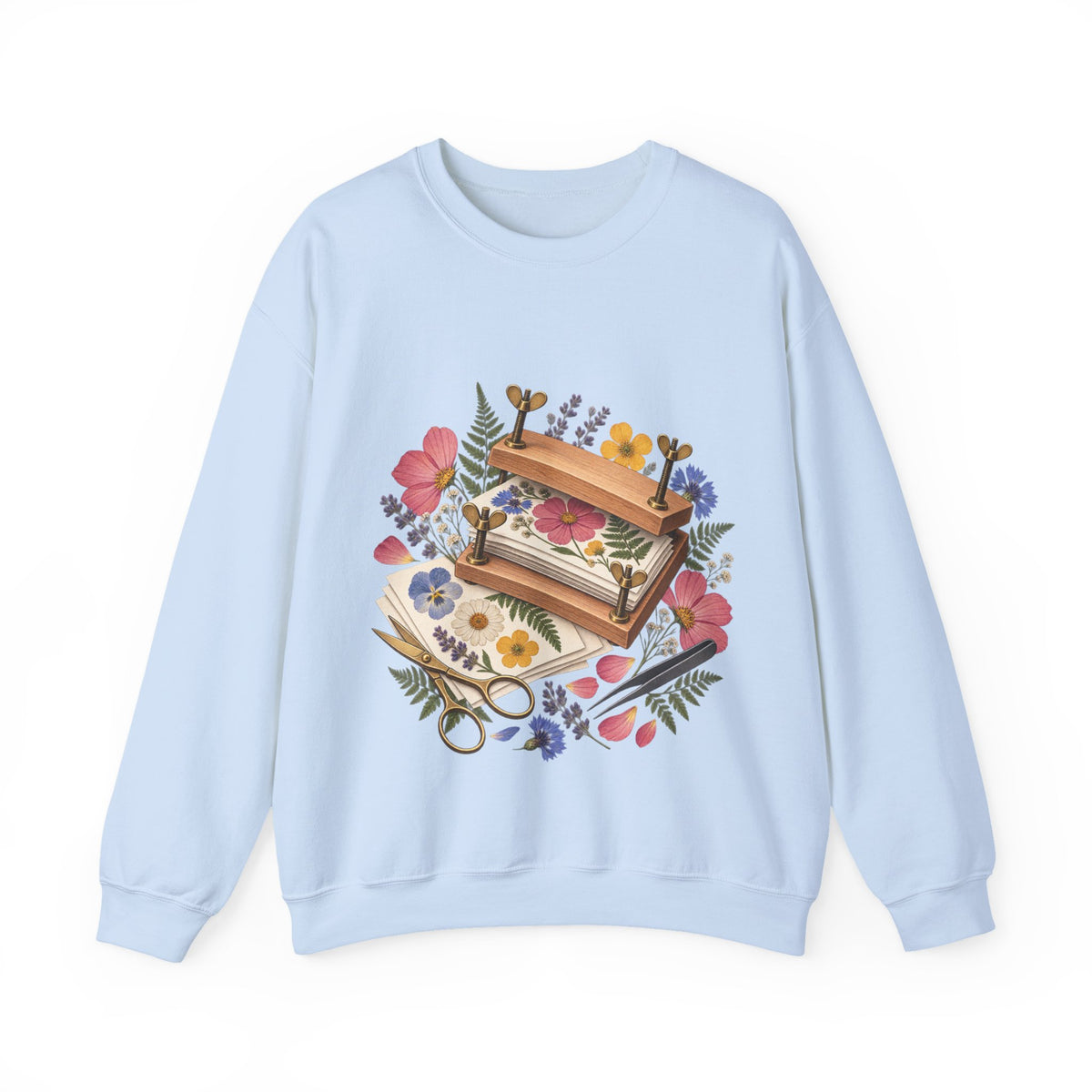 Botanical Flower Press Workshop Sweatshirt