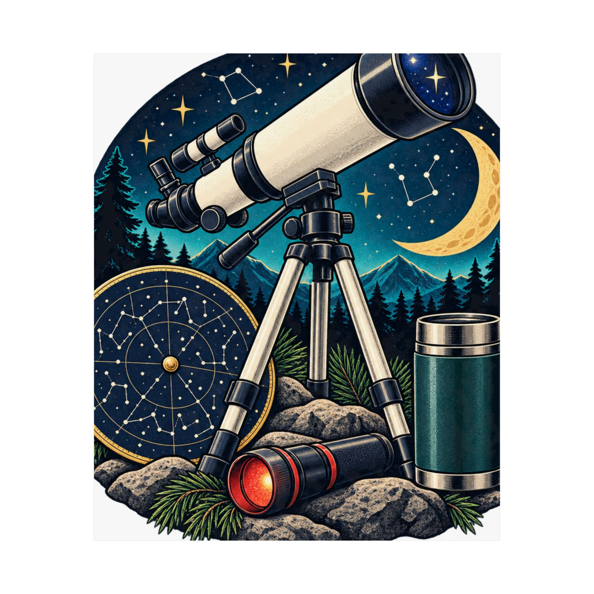 Backyard Stargazing Workshop Poster