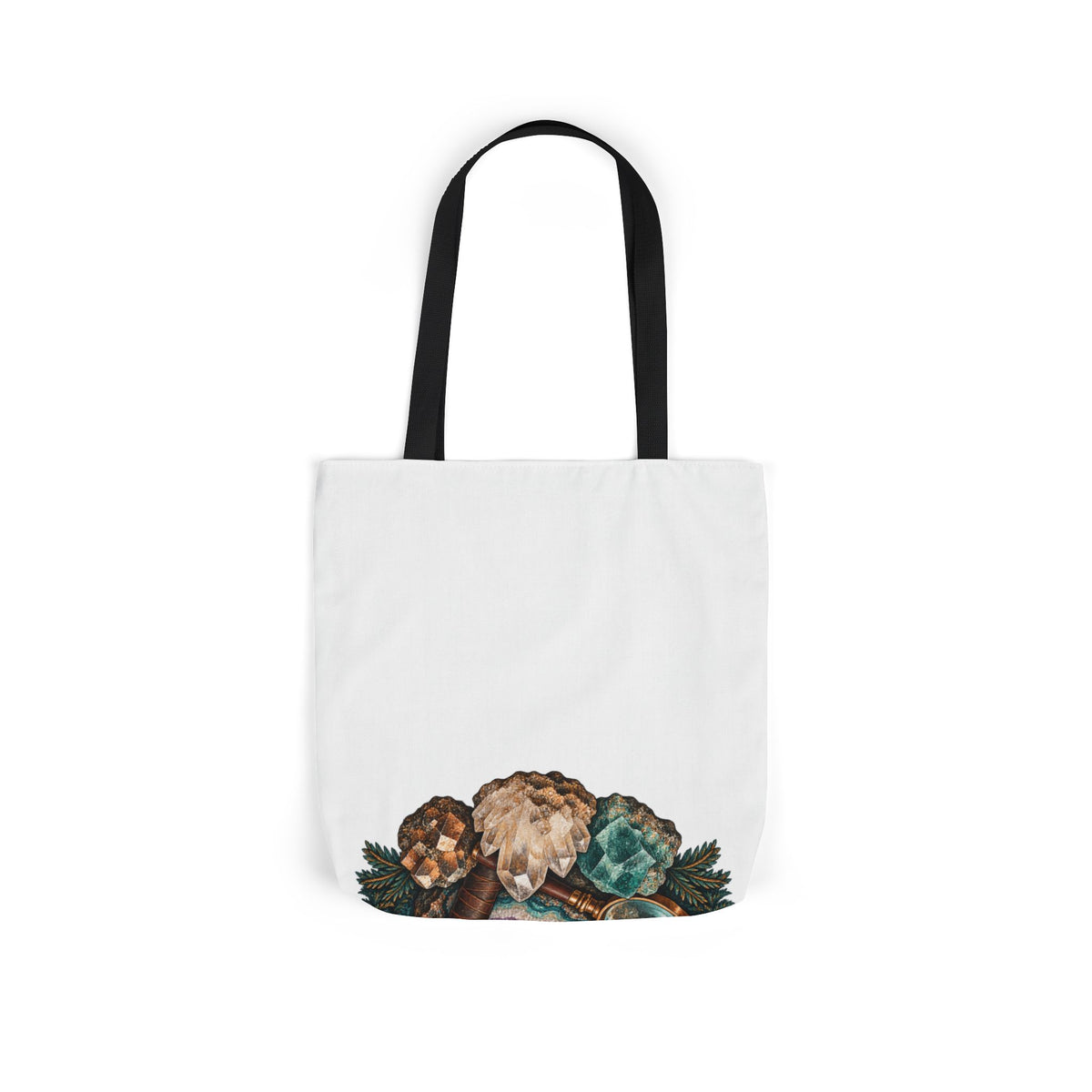 Vintage Geode and Rockhounding Field Kit Tote Bag