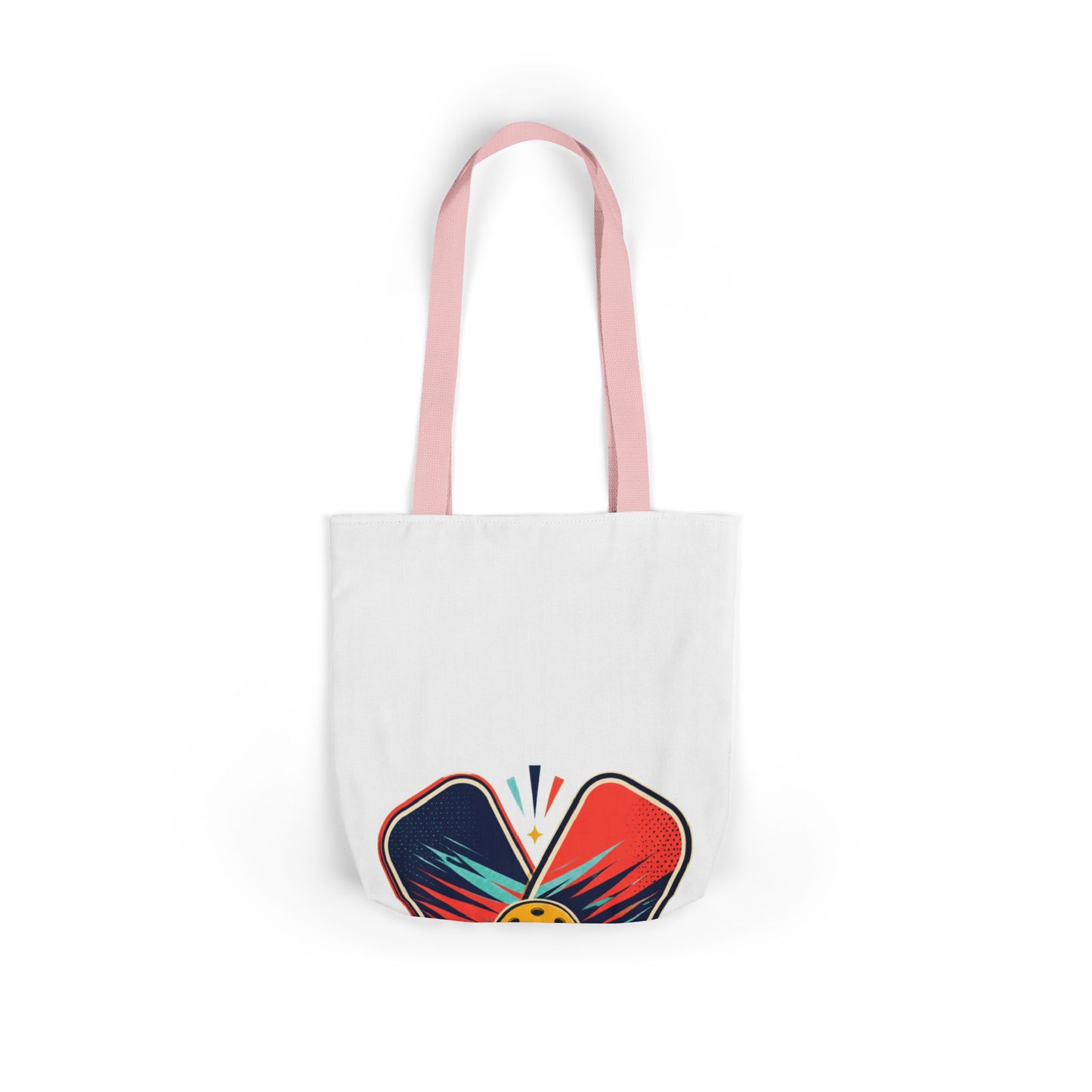 Retro Pickleball Paddles Recreational Sports Tote Bag