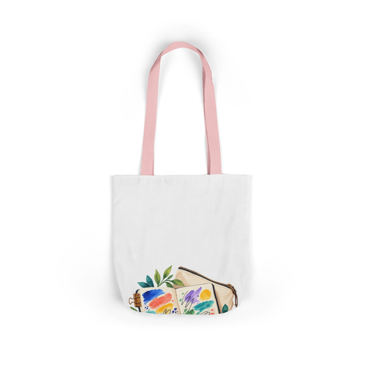 Colorful Urban Sketching Travel Kit Tote Bag