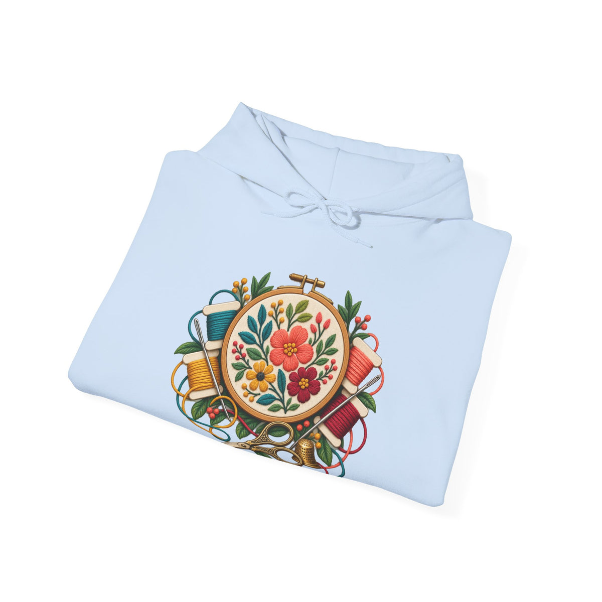 Botanical Embroidery Workshop Hoodie